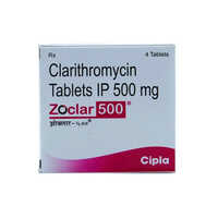 Clarithromycin Tablets 500 Mg Zoclar General Medicines