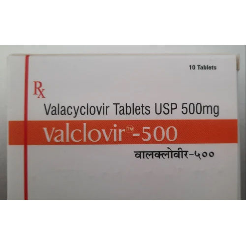 Valacyclovir 500 Mg Tablets General Medicines