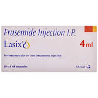 Lasix 4ml Injection - Ingredients: Frusemide