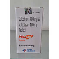 Velasof Velpatasvir 100 Mg Sofosbuvir 400 Mg - Dosage Form: Tablet