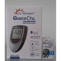 Dr Morepen Glucometer - Color Code: Black