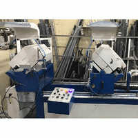 Double Milter Cutting Machine - Steel Material, 500mm Blade Size, Blue Color, 800kg Weight, 220v Voltage | Manual Control, Semi-automatic Function