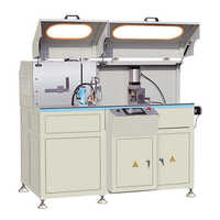 Aluminium Notching Machine - 220 Pneumatic Power, 1000 Kg Weight, Automatic Operation | White Painted Finish For Aluminium Window & Door Applications