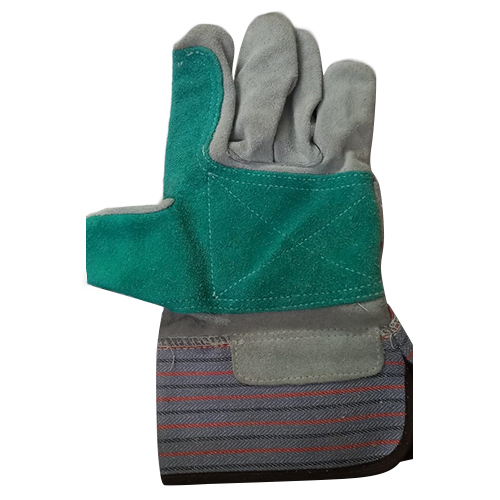 Split Green 16D Palm Canadian Gloves