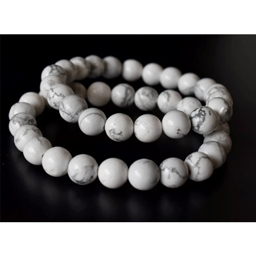 Howlite Bracelet Crystal Bracelet