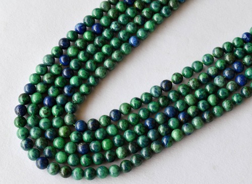 8mm Azurite Malachite Beads, Gemstone Beads for Necklace ,Crystal Beads jewelry