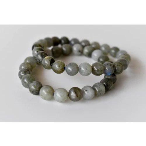 Labradorite Bracelet Crystal Beaded Bracelet