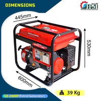 2 KVA Portable Generator Manual Start  Model GE-2400P