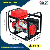 4 KVA Portable Generator Manual Start  Model GE-4000P