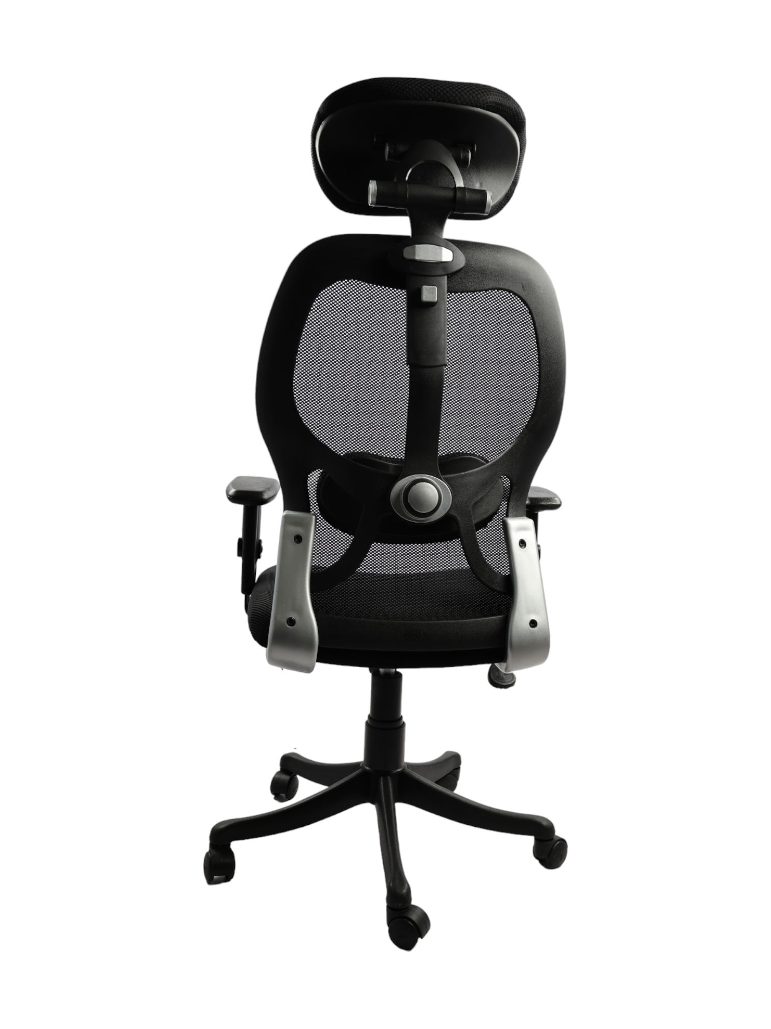 Adhunika High Back Revolving Black Office Boss Chair