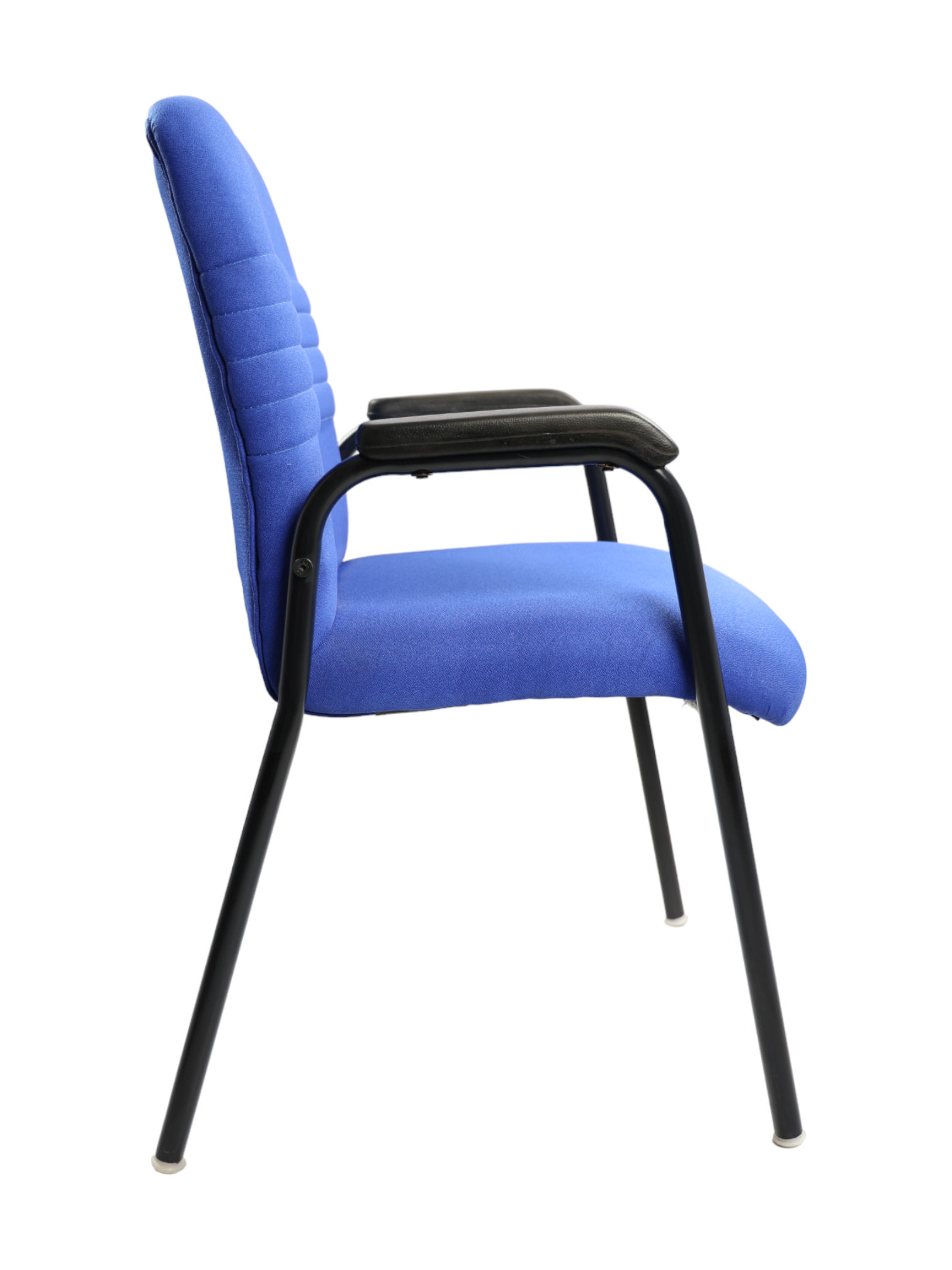 Adhunika Blue Office Visitor Chair With Cushion Chair