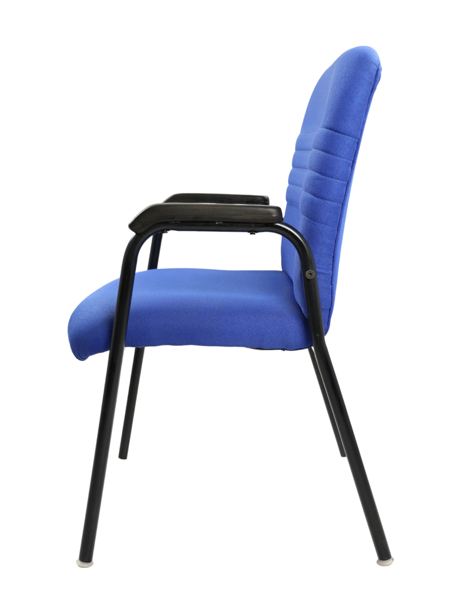 Adhunika Blue Office Visitor Chair With Cushion Chair