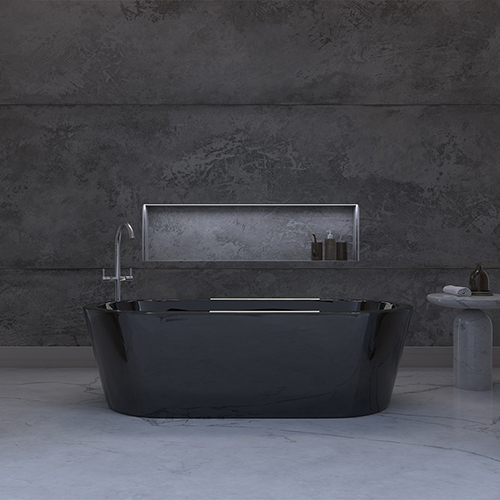 Atlantis Black Bathtub
