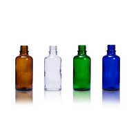 Blue 5ml 10ml 15ml 20ml 30ml 50ml 100ml Amber Glass Dropper Bottle Essential Oil Bottle Frosted Glass Bottle