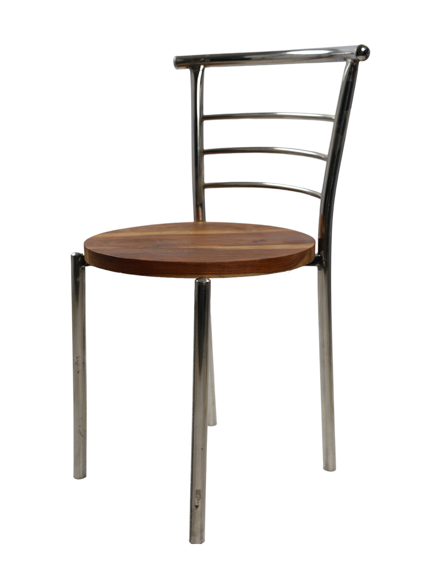 Adhunika Steel Dining Chair Brown