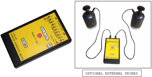 Esd Surface Resistivity Meter - Color: Multicolor