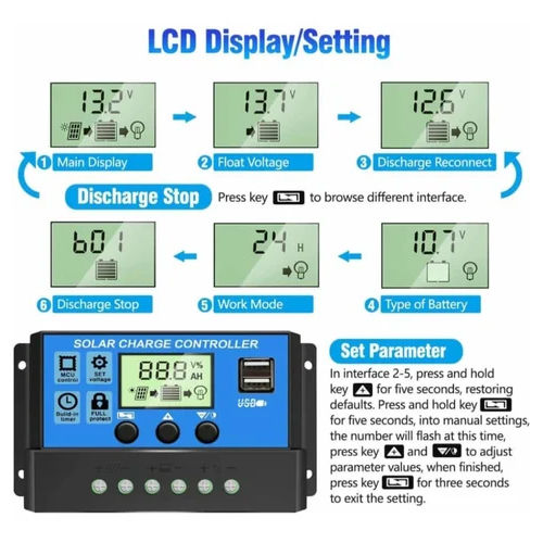 Digital Solar Charge Controller