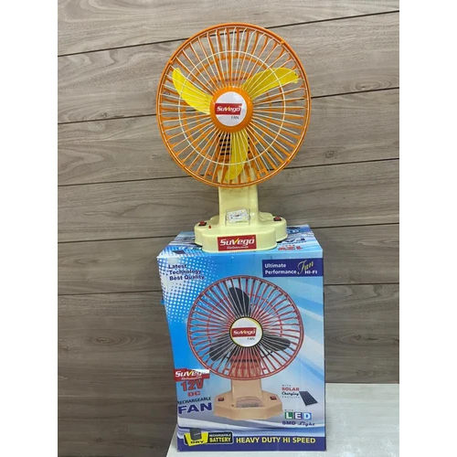 Ac And Dc Rechargeable Fan - Installation Type: Table