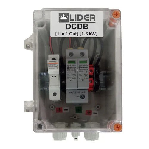 Lider L1-dcdb Solar Distribution Box Frequency (Mhz): 50 Hertz (Hz)