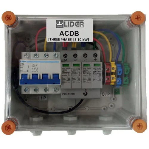 Lider L3-Acdb Solar Distribution Box Dimension (L*W*H): 280X190X130 Mm Millimeter (Mm)