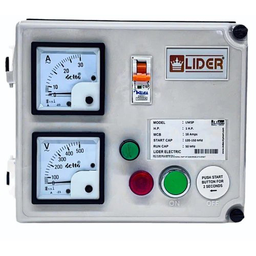 LIDER Single Phase Submersible Pump Starter Model LMSP 1HP