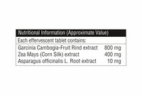 Garcinia Cambogia-Fruit Rind Extract Effervescent Tablet