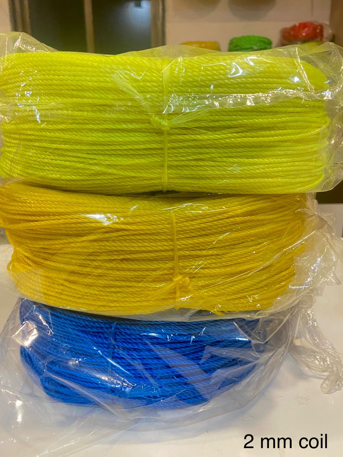 Colored Plastic HDPE Rope