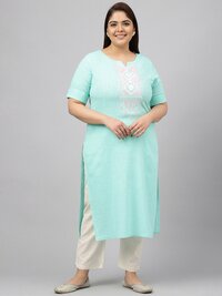 Cotton Straight Kurti