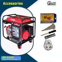 7 KVA Portable Petrol Generator Manual and Self Start Model HP-9500E