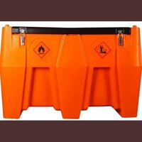 Diesel Fuel Tank With Pump - Color: Red And Black