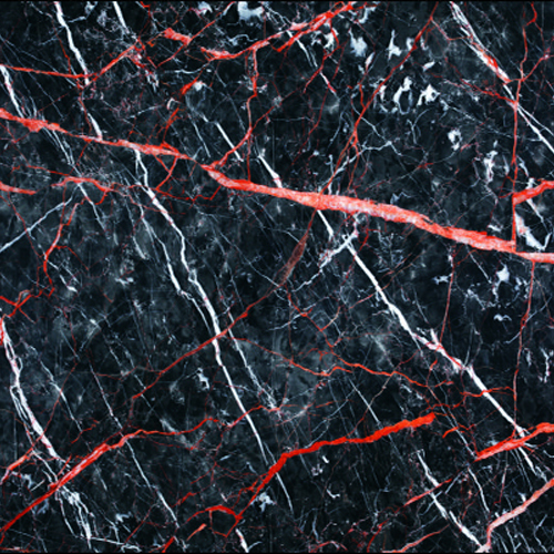 Rosso Portoro Attractive Look Italian Marble