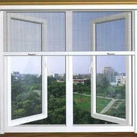 Upvc Window With Mosquito Net Window - Application: Residential