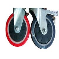 Pu Plain And Lock Plate 100 X 31 X 2.5 Mm - Color: Black/red