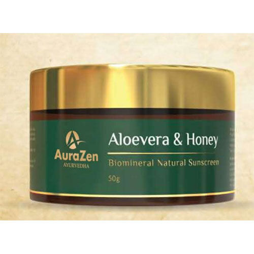 Aloevera and Honey Biomineral Natural Sunscreen