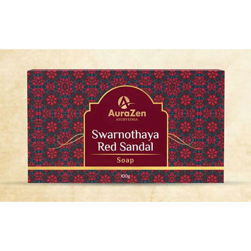 Swarnothaya Red Sandal Soap Age Group: For Children(2-18Years)