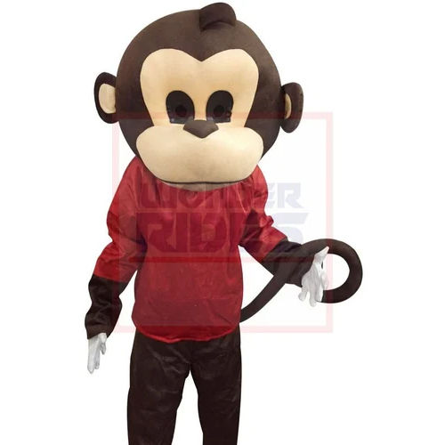 Red And Black Monkey Cartoon Costumes