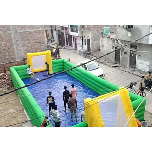 15x30Feet Inflatable Soapy Football Pitch