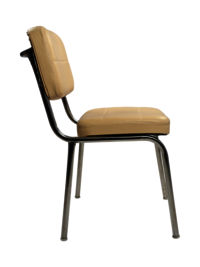 Adhunika Without Arms Visitor Chair (Cream)