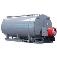 Fire Tube Steam Boiler - Color: Silver