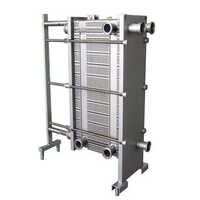 Stainless Steel Plate Heat Exchanger - Color: Silver