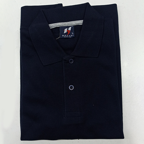 200GSM Mens Dark Blue Polo T-Shirt