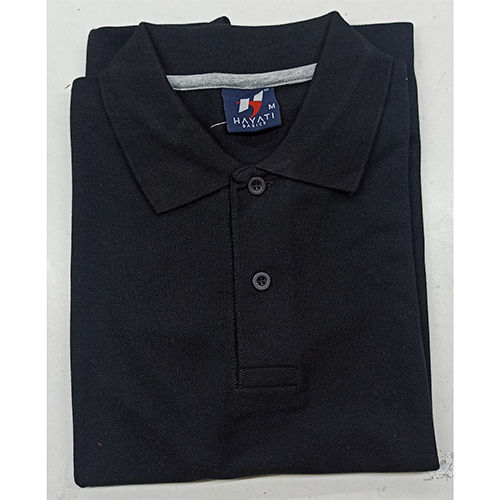 200Gsm Mens Black Polo T-Shirt Age Group: Adult