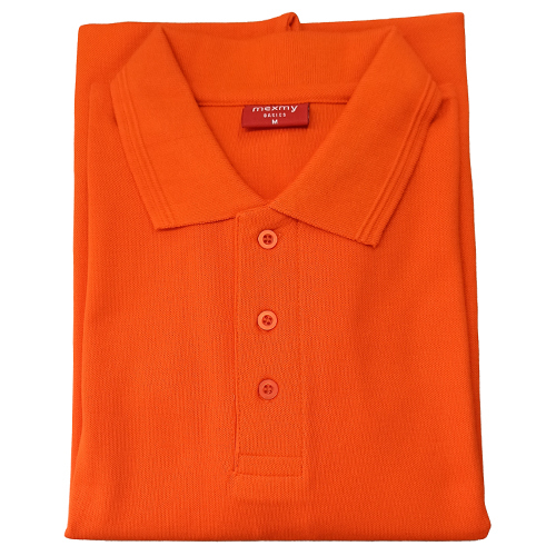 220 GSM Mens Orange Polo T-Shirt