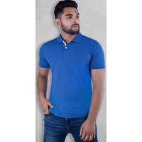 225Gsm Polyster And Cotton Ucb Royal Blue Polo T-Shirt Gender: Male