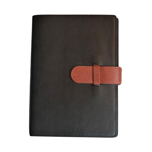 Leather Tch003 70gsm Decent Black Notebook