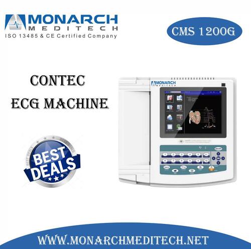 12 CHANNEL ECG  MACHINE