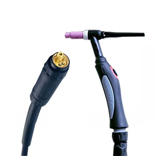 Tig Torch 26V- 4MT Blue Handle with Male Connector