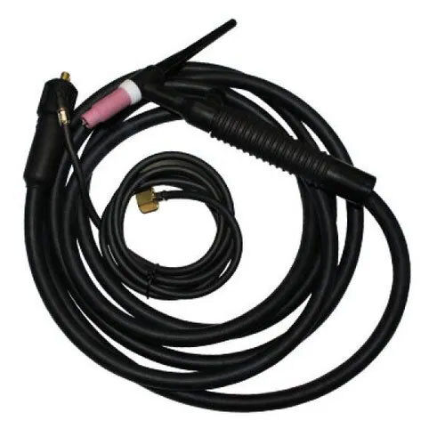 Tig Torch 26V- 4MT Black Handle Single Cable