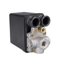 Pressure Cut Off Switch Valve - Pvc, 1 Hp, Black | Sealed Structure, Pressure Reducing, Versatile For Gas & Water Media