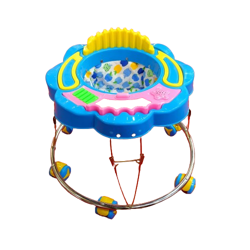 Round NIkel Zigzag Walker